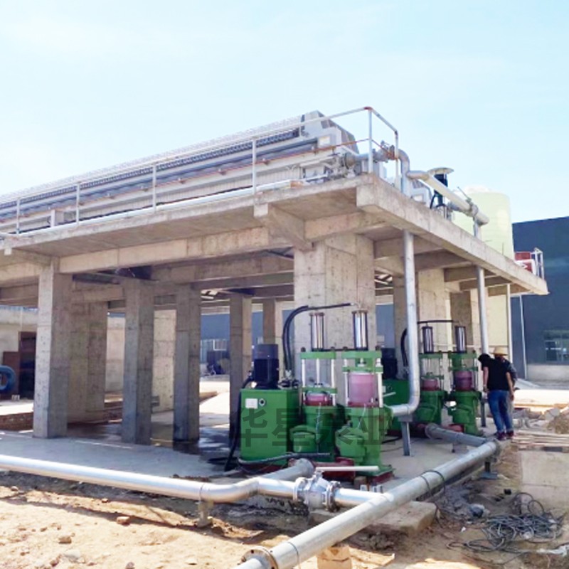 壓濾機節(jié)能進料泵，液壓陶瓷柱塞泥漿泵