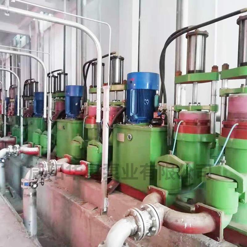 壓濾機節(jié)能進料泵，液壓陶瓷柱塞泥漿泵