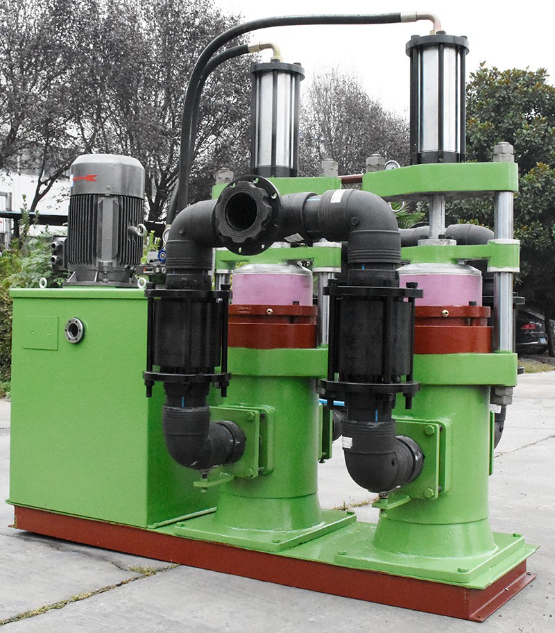 壓濾機節(jié)能進料泵，液壓陶瓷柱塞泥漿泵