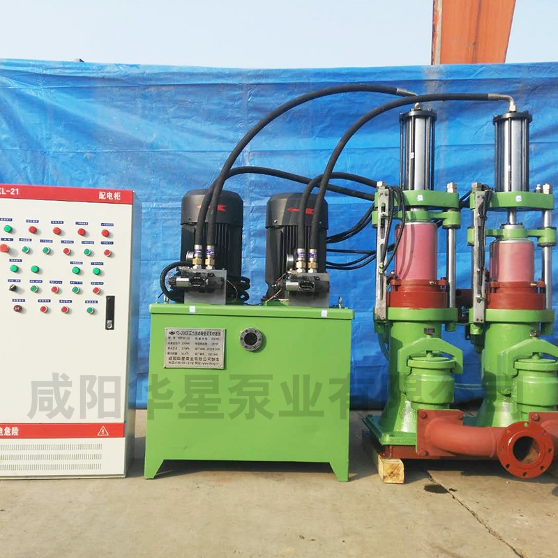 壓濾機節(jié)能進料泵，液壓陶瓷柱塞泥漿泵