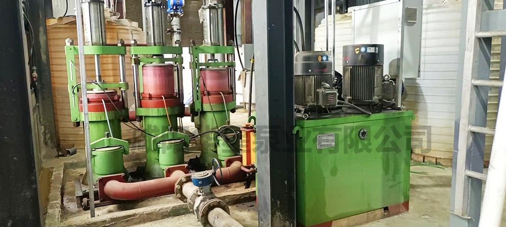 洗煤廠陶瓷柱塞泵使用現(xiàn)場(chǎng)